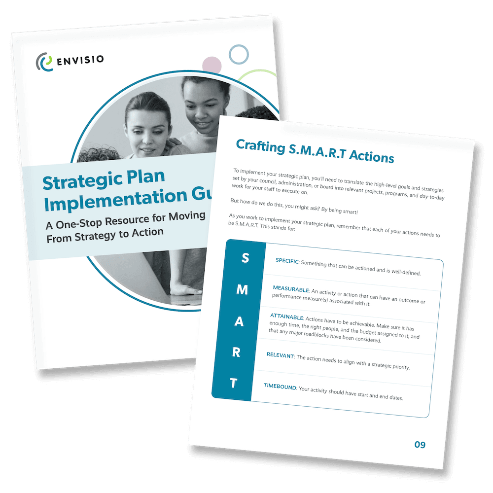 Strategic Plan Implementation Guide from Envisio