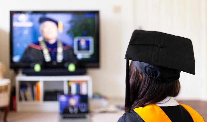 Photo of Pennsylvania State College Online Graduation 2020