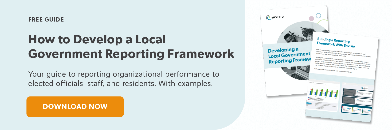 Local Government Reporting Framework CTA button