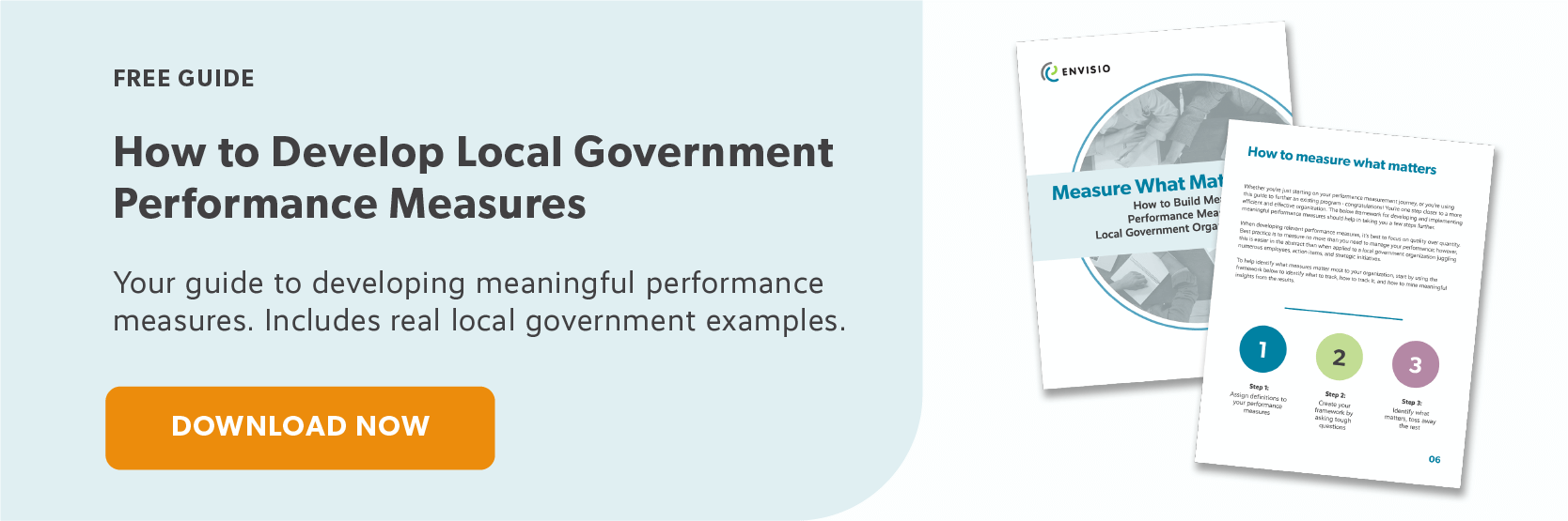 How to Develop Local Government Performance Measures Guide Image
