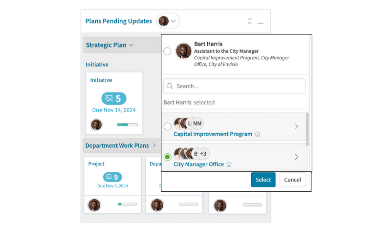 Envisio Workspace plans pending updates