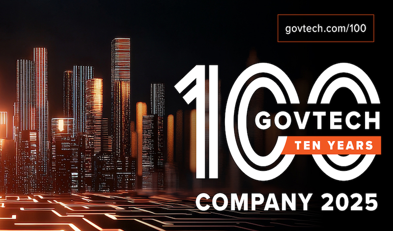 Envisio Govtech 100 2025 announcement