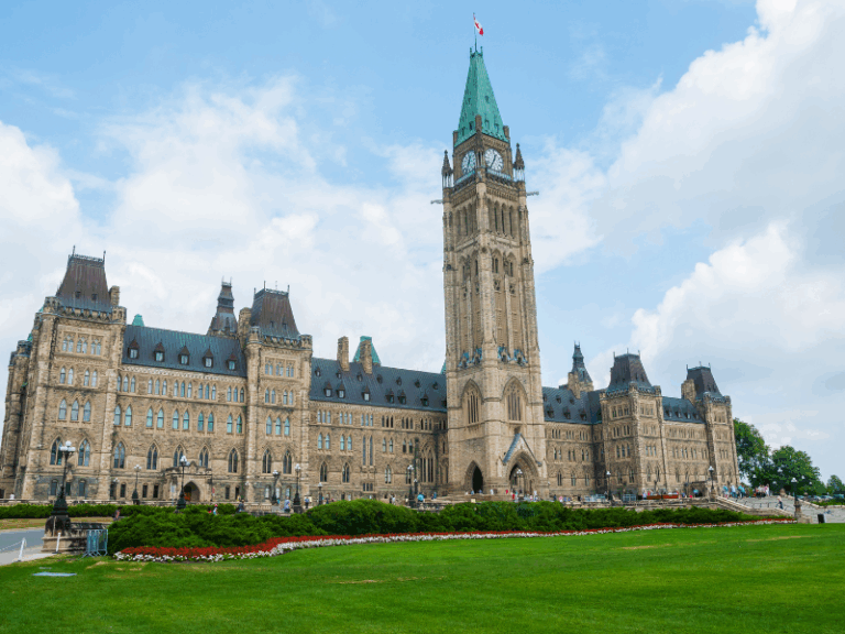 Parliament Building in Ottawa, Canada for AMO 2025